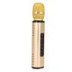 thumbnail image 3 of Micrófono inalámbrico Bluetooth K6, altavoz portátil de mano para PC y teléfonos inteligentes, dorado, 3 of 14
