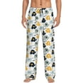 thumbnail image 1 of Fotbe Cute Elephant Pantalones de Pijama para Hombre, Pantalones de Dormir, Pantalones de Casa con Cintura Ajustable y Bolsillos-X-Large, 1 of 6