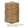 thumbnail image 2 of Homoyoyo Natural Jute Twine 1 Roll Craft String for Wedding, Scrapbooking, Wrapping and Projects, 2 of 8