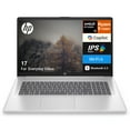 thumbnail image 2 of HP 17 Everyday Value Laptop 17.3in IPS FHD Display (AMD Ryzen 5 7520U, 8GB LPDDR5, 2TB PCIe SSD, AMD Radeon, WiFi 6, Webcam, Bluetooth 5.3, Win 11 Pro) w/USB-C Dock, 2 of 7