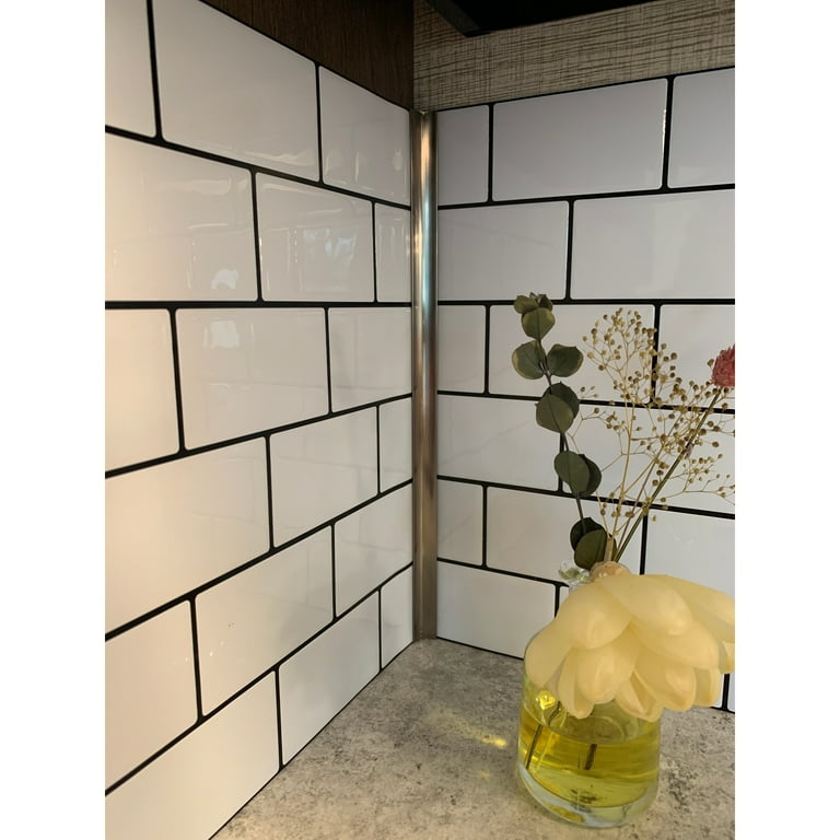 Art3d 10 sheet Subway Tiles Peel and Stick Backsplash for
