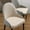 Beige Home Decor, variant on up to 65% off karymi Curved Dining Chair Cushion Comfortable Breathable Stable Non Slip Exquisite Edging Machine Washable Cushion
