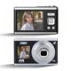 thumbnail image 1 of Cámara Digital 4K Ultra HD, 60MP, Zoom 16X, Pantallas IPS Duales, Autofoco, Flash Integrado, Cámara Portátil para Vlogging y Fotografía, 1 of 7