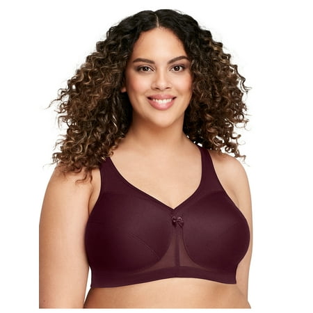 

Glamorise Full Figure Plus Size MagicLift Active Support Bra Wirefree #1005