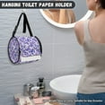 thumbnail image 4 of ZIATUBLE Butterfly Paper Towel Dispenser Dustproof Hanging Paper Towel Case Stain Resistant Camping Toilet Paper Pack Washable Paper Towel Storage Organizer Paper Zipper Pouch, 4 of 7