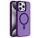 thumbnail image 1 of Funda Case Deluxe Ergonomica Compatible Con Magsafe De Mr. Gadgets, Con Tecnología Qi, Anticaídas, Máxima Protección, Para iPhone 14 PROMAX Color Morado., 1 of 7