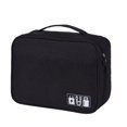 thumbnail image 1 of Phone Cord Protector Cable Management Organizer Digital Product Storage Bag Cable Management Cable Organizer Cord Hider Black, 1 of 6