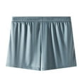 thumbnail image 1 of DGMIOCS Men's Underwear Breathable Soft Comfortable Mid Rise Briefs for Daily Wear Home Smooth Fabric Stretch Fit Lightweight Summer Spring Blue L, 1 of 3