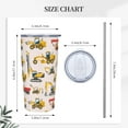 thumbnail image 2 of 20 oz Insulated Stainless Steel Tumbler Mug Cartoon Excavator for Boy Cup with Lid and Straw Brush Water Bottle Coffee Travel Office Car for Cold and Hot Drinks, 2 of 6