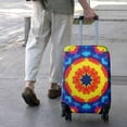 thumbnail image 3 of Colorful Tie Dye Star Pattern Luggage Cover Fashion Suitcase Cover Baggage Covers Fit 25-28 Inch Luggage (Go Travel), 3 of 5