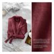 thumbnail image 2 of Bata de Baño Suave, Absorbente y de Secado Rápido, Unisex Real Textil (Vino, Unitalla), 2 of 6