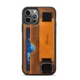 thumbnail image 2 of iPhone 13,iPhone 13 pro,iPhone 13 pro max,iPhone 13 mini Case,Crossbody Wallet Case Leather with Hand Strap Holder,Kickstand,Horizontal plug-in card, 2 of 6