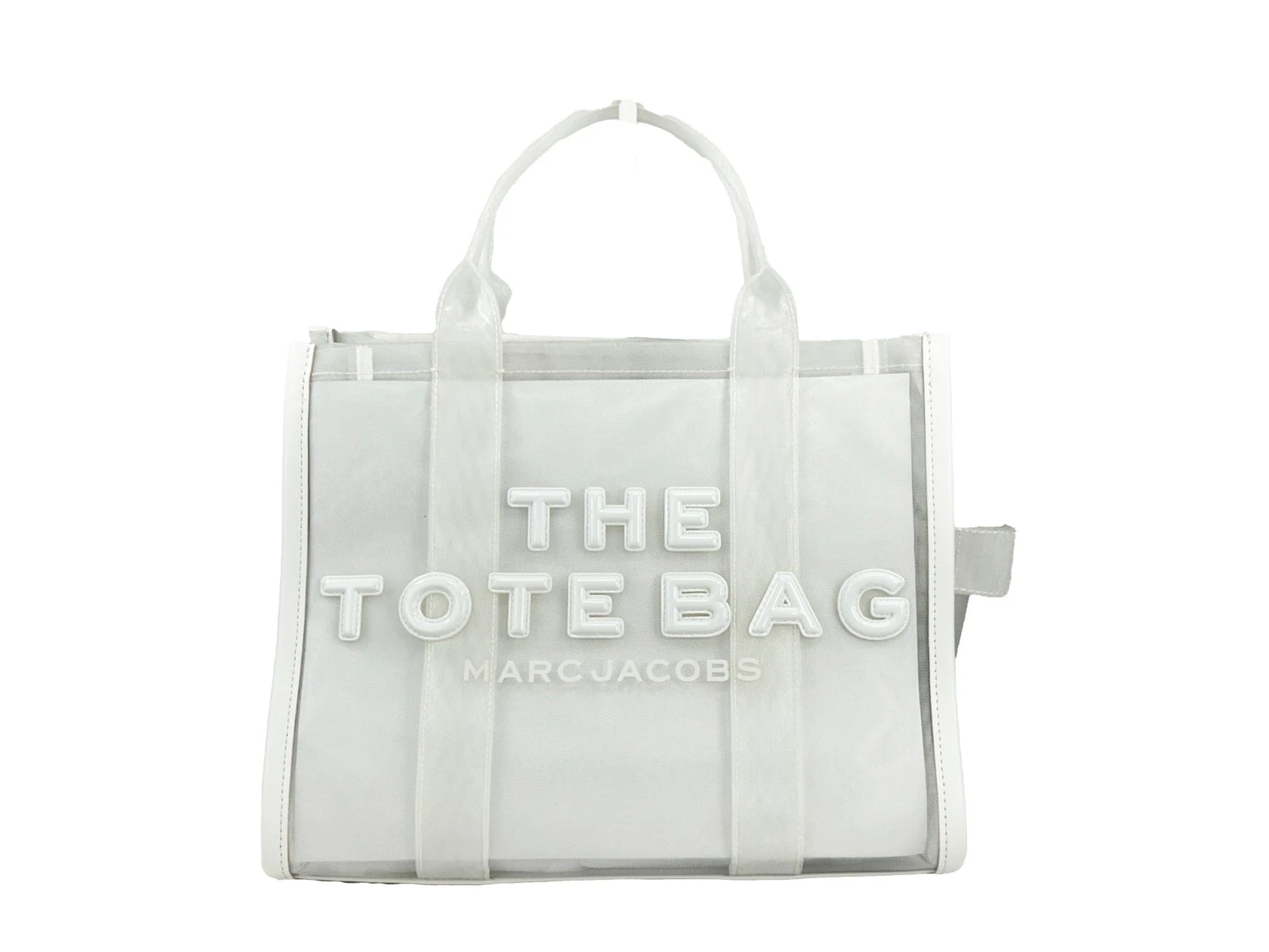 Marc Jacobs, Large Tote Bag, 42cm x 34cm Canvas Zipper with Logo