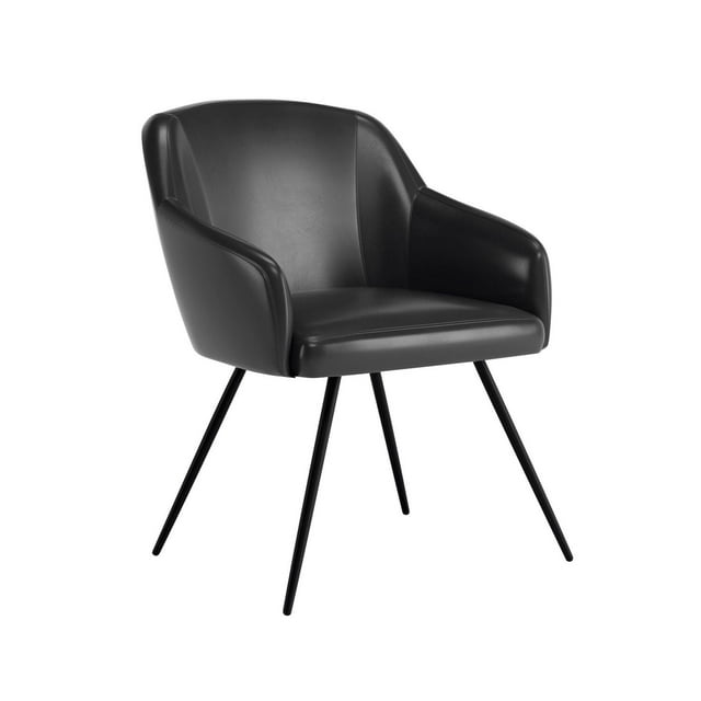 Sauder La Collection Harvey Park Chaise, Selle marron, 427119