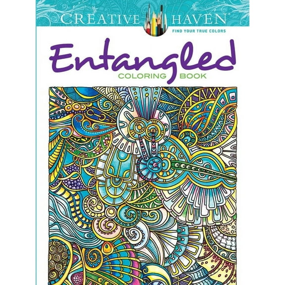 Adult Coloring Books: Art & Design Creative Haven Entangled Coloring Book, (Paperback)