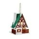 thumbnail image 1 of Pequeñas casas de pueblo navideñas, adornos en miniatura, decoraciones de mesa de madera, Estilo D, 1 of 9