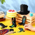 thumbnail image 3 of Juego de tarjetas rasca y gana Hungdao Western Cowboy Boot para niños, 80 unidades, 3 of 6