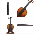 thumbnail image 3 of LOLIPPYY 1Pack Violin Ebony Fingerboard for Musicians Sound Quality 9.3x1.5x0.2in, 3 of 8