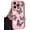 Pink 2F1568, variant on Purple Butterfly Phone Case for iPhone 16e 16 15 14 13 12 11 X Xr Xs Se 2 8 7 Plus Pro Max Silicone Shockproof Back Cover(for iPhone 11 Pro Max/White 2F1567)