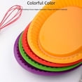 thumbnail image 4 of Premium Round Silicone Baking Mold for Pizza & Cakes - Heat-Resistant, Non-Stick, Easy Release Kitchen Tool, 27X27X3CM Compact Size, Durable & Easy to Clean, Perfect for Baking Enthusiasts (Nordic, 4 of 6