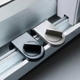 thumbnail image 2 of Sliding Sash Stopper Cabinet Locks Straps Doors Security Anti-theft Lock Window Sliding Door Baby Kids Child Safety Doors Lock, 2 of 2