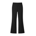 thumbnail image 6 of WERYOUNG School Uniform For Girls High Waist Solid Color Flared Leg Trousers Kids Girls Loose Fit Back To School Pants 13-14 Years, 6 of 6