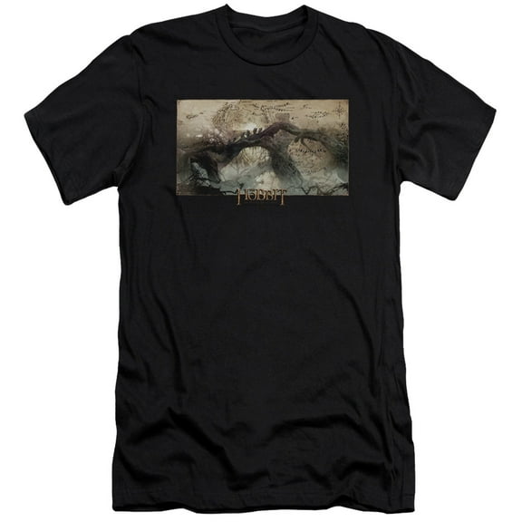 Hobbit Epic Journey S/S Adult 30/1 T-Shirt Black