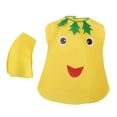 thumbnail image 4 of Disfraz de vegetales Yinane para niños con sombrero y vestido de Calabaza, 4 of 8