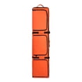 thumbnail image 1 of Mochila de hombro con ruedas dobles para esquís, almacenamiento flexible con asas para snowboard Naranja, 1 of 8