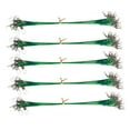 thumbnail image 2 of 50 Paquetes De Líderes De Ambre Recubiertos De Nylon De Resistencia Y Giratorios Y Broches Verde 15cm DYNWAVEMX Líder de pesca de acero inoxidable, 2 of 7