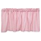 thumbnail image 1 of Cortina de nivel de ventana Cubierta De Sombra De Pub De Media Cortina De Dormitorio De Nivel De Ventana A Cuadros Rosa 130x41cm Rosa 130x41cm Magideal Cortina de nivel de ventana, 1 of 7