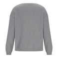 thumbnail image 5 of Long Sleeve Shirts for Women Sweater Tops V Neck Solid Knit Pullover Casual Lightweight Fall and Winter Fashion Top, 5 of 6