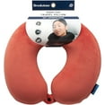 thumbnail image 3 of Brookstone Memory Foam Travel Neck Pillow for Vacations, Airplanes, Trains, Buses, and Cars, 3 of 7