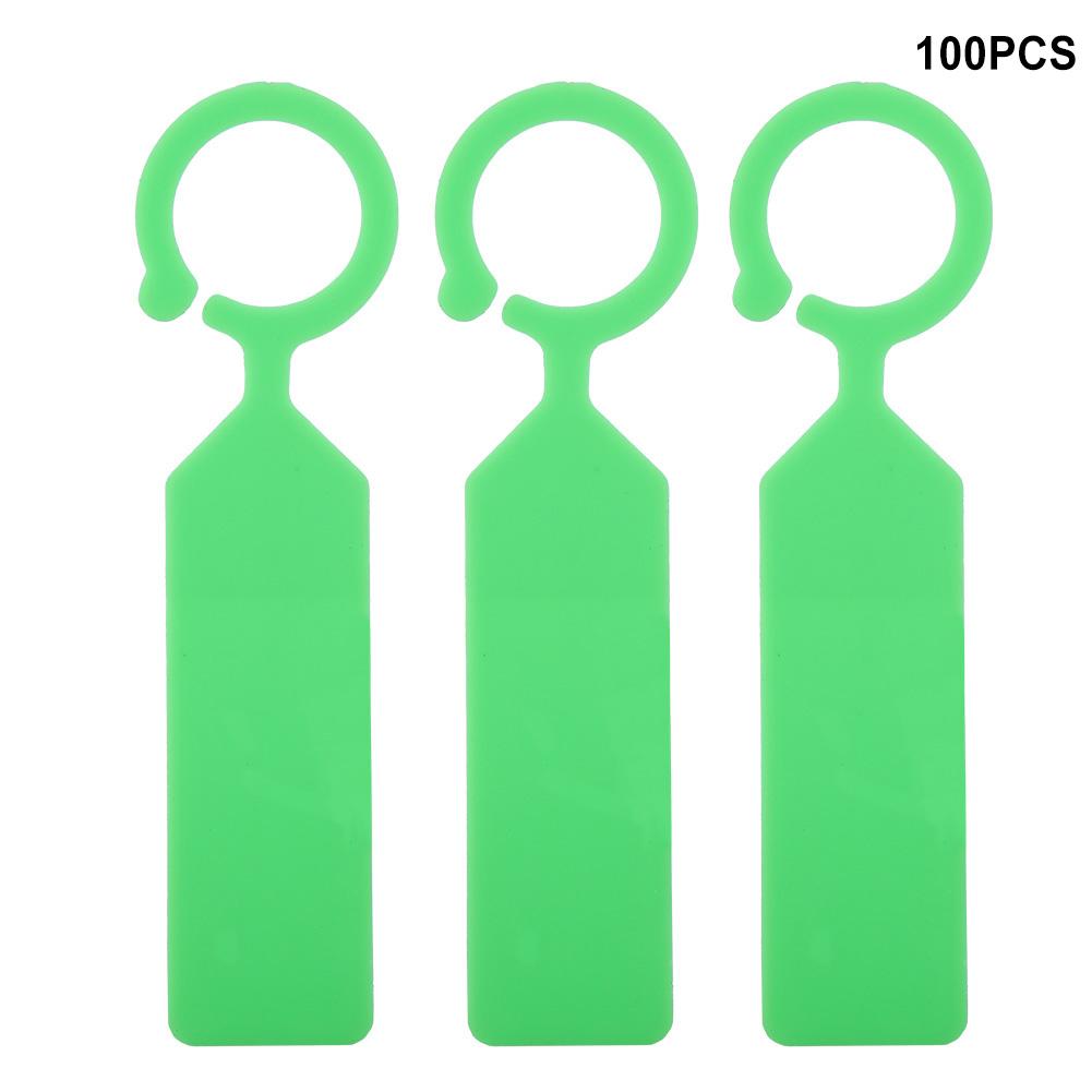 Kritne 100 PCS Plastic Hanging Labels for Plant Tree Nursery Seedling