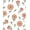 Orange, Pattern 3, variant on ODIKA 4'x6' Machine Washable Non-Slip Area Rug, Floral Leaf Latch Hook Pillow Cushion Needlework Yarn High Traffic Rug, Pink, 642759