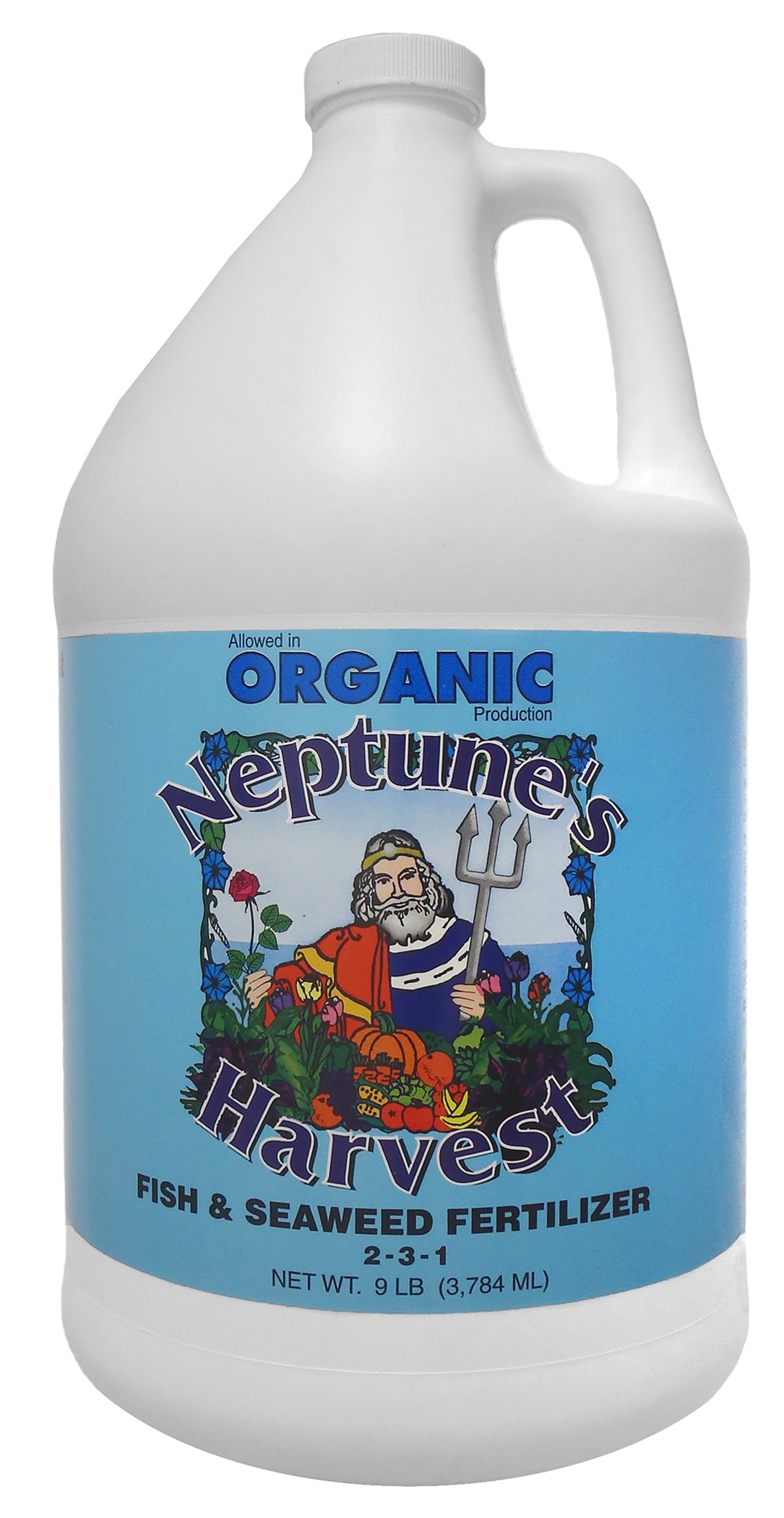 Neptune's Harvest FS191 142 Oz. Fish & Seaweed Blend Fertilizer 231