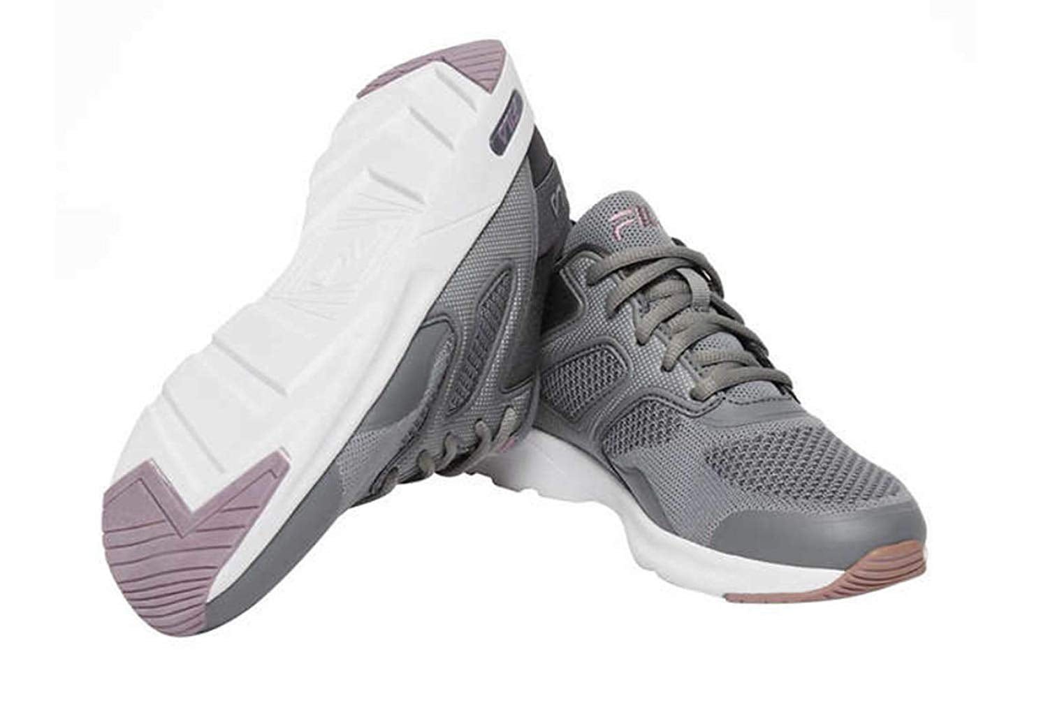 Fila Women's Foam Frame V6 Athletic Running Shoes - Grey or Black (Grey/Lt Purple, 9.5 M US) - Walmart.com