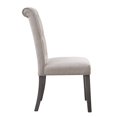thumbnail image 4 of ACME Yabeina Dining Set in Marble Top & Gray Oak Finish, 4 of 9