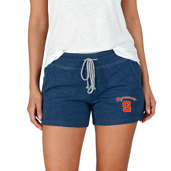 Women's Concepts Sport Navy Syracuse Orange Mainstream Terry Shorts