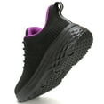 thumbnail image 6 of Purple Slip Resistant Work Shoes for Women Comfortable Sneakers Chef Kitchen Walking Shoes, 6 of 6