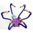 thumbnail image 4 of Soporte multifuncional, soporte manos libres para trabajos de soldadura y electrónica, brazo de suspensión flexible de 6 brazos, morado, 4 of 5