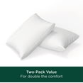 thumbnail image 4 of AllerEase - Almohada de algod&oacute;n fresca, est&aacute;ndar/Queen, paquete de 2, 4 of 6
