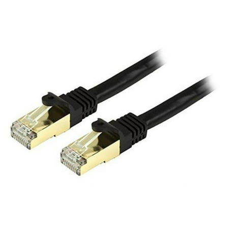 UPC: 0065030871525 | Startech C6ASPAT4BK 4 ft. Ethernet Patch Cable – Black