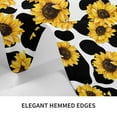 thumbnail image 2 of DCHYO Cows Background Sunflowers Tablecloth Washable Polyester Vintage Tablecloth Picnic Party Outdoor Dinner Dining Room, 2 of 6