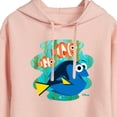 thumbnail image 3 of Disney Finding Dory - Dory, Marlin, & Nemo - Juniors Cropped Pullover Hoodie, 3 of 5