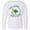 AA-White, variant on Skip a Straw Save a Turtle with Cute Green Sea Turtle Long Sleeve Youth T-Shirt