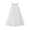 White, variant on NIPAXO Girls Sleeveless Summer Dress with Light Flowy Chiffon, Blue, 4-5Y