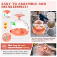 thumbnail image 4 of KADTC U.S. Brand & Design All in ONE-２WAYS TO PLAY Cat Treat Dispensing Puzzle Toy & Foraging Balls Game For Indoor Cats Interactive Slow Food Puzzles Feeder Kitten Stimulating Enrichment Toys, 4 of 6