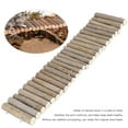 thumbnail image 6 of Hamster Wood Hideout Mouse Rodents Wooden Door Fence Bridge Ladder Chew Toys,Rat Natural Hideout Ladder, 6 of 8