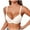 White, variant on XFLWAM Women's Plus Size Comfy Support Bras Trendy Push up Lift Seamless Bra No Slip Fit Wire Free Soft Cup Bra